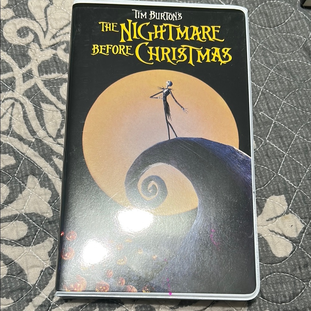 The Nightmare Before Christmas VHS Notebook
